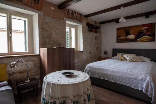 Postel nebo postele na pokoji v ubytování Guesthouse NINA