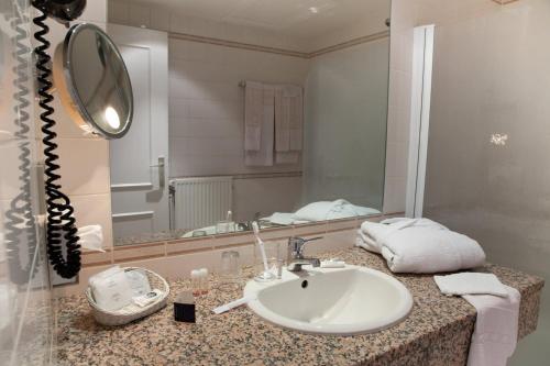 Koupelna v ubytování Hotel In den Bonten Os