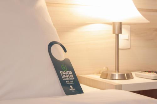 Koupelna v ubytování Nova Hotel