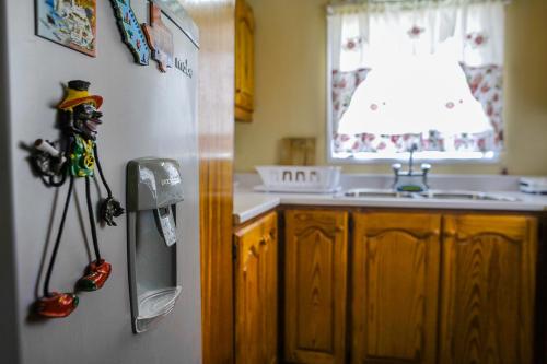 Kuchyň nebo kuchyňský kout v ubytování Eko Cozy Guest House