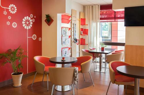 Χώρος καθιστικού στο ibis Toulouse Aeroport