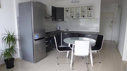 Kuchyň nebo kuchyňský kout v ubytování Apartment Spartium Split
