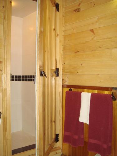 Salle de bains dans l'établissement Motor Court Motel