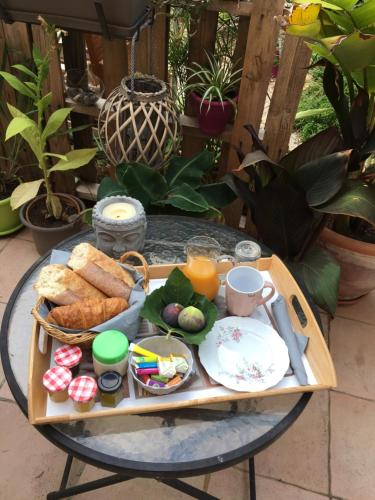 Jídlo v prázdninového domu nebo okolí