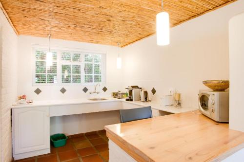 Albourne Guesthouseにあるキッチンまたは簡易キッチン