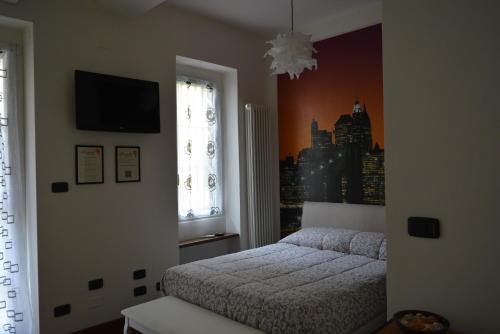 A bed or beds in a room at ilGirasole b&b