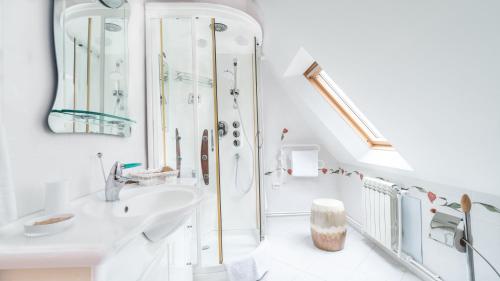 Koupelna v ubytování Parus Boutique Hotel