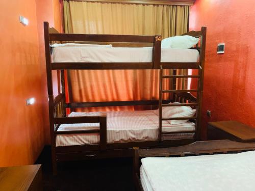 a group of bunk beds in a room at HOTEL N1 in Yerevan