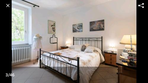 Säng eller sängar i ett rum på Via del Toppo, 4
