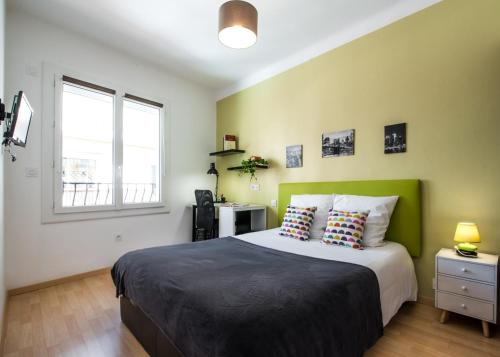 En eller flere senge i et værelse på Thuès Neuf - Perpignan City Room