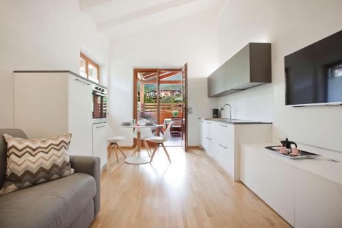 Η κουζίνα ή μικρή κουζίνα στο Casa al Molino