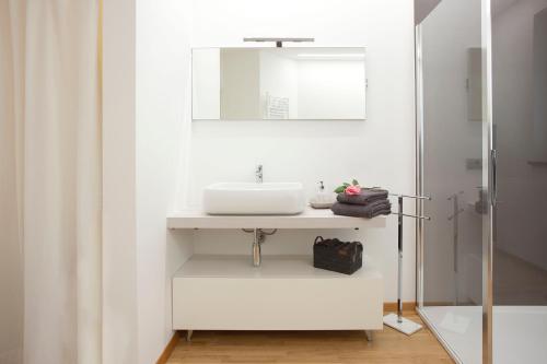 Koupelna v ubytování Casa al Molino