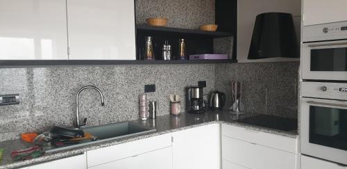 Kuchyň nebo kuchyňský kout v ubytování FONTANA SERI