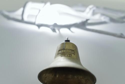 a close up of a bell on a wall at Naturarte Guesthouse in Terrasini