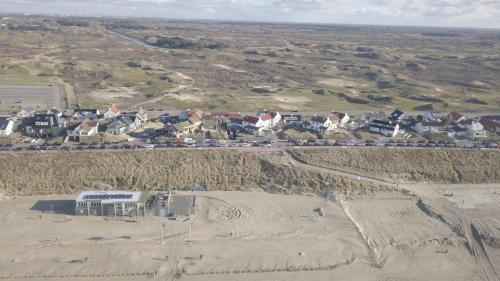 an aerial view of a town in the desert at Paulus Loot Zandvoort in Zandvoort