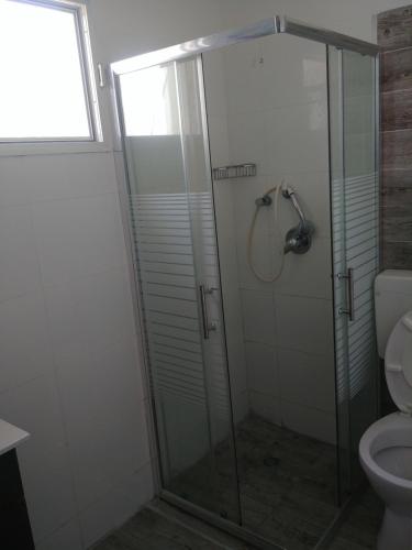 Bilik mandi di Apartment for relaxing and for health