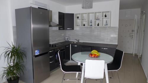 Kuchyň nebo kuchyňský kout v ubytování Apartment Spartium Split