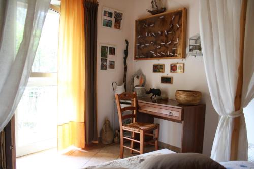 Ένα ή περισσότερα κρεβάτια σε δωμάτιο στο Mini suite alla Cascata