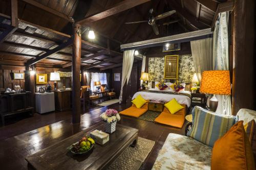 Lounge atau bar di Zantiis Ndol Villas