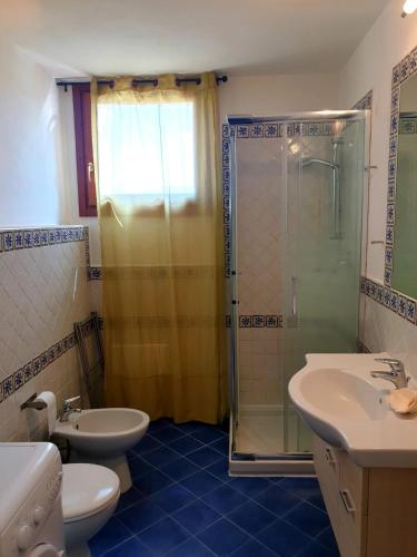 Ένα μπάνιο στο Residence Ataras