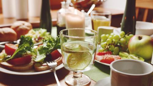 Mad på bed and breakfast-stedet eller i nærheden