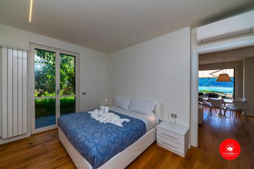 Ένα ή περισσότερα κρεβάτια σε δωμάτιο στο Paradise Luxury Terrace