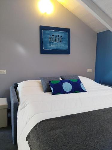 Cama o camas de una habitación en Nel cuore di Stresa