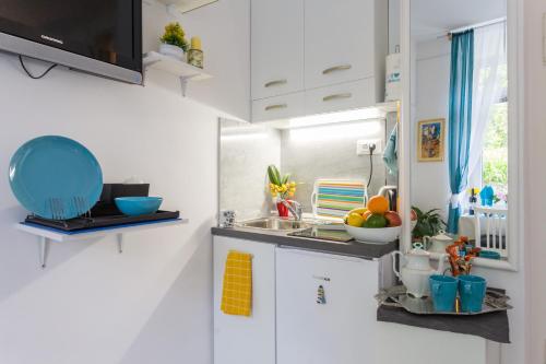 Studio Elly tesisinde mutfak veya mini mutfak