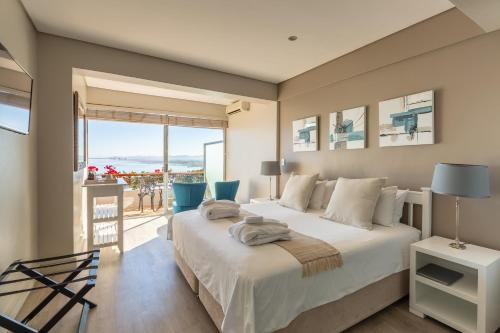 Ένα ή περισσότερα κρεβάτια σε δωμάτιο στο Celtic Manor Boutique Guest House