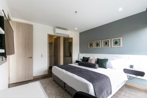 Katil atau katil-katil dalam bilik di Soul Lifestyle Hotel