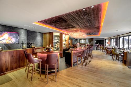 Restaurant ou autre lieu de restauration dans l'établissement Hotel Brigitte