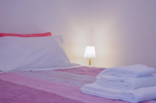 Cama o camas de una habitación en Melo Accommodations