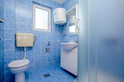 Koupelna v ubytování Apartment Barisa