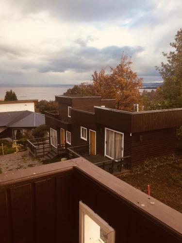 a view from the roof of a house at Dulac Futrono in Futrono
