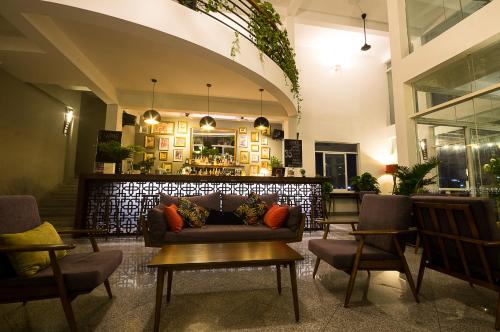 Гостиная зона в Danang Boutique Hotel
