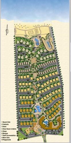 a plan of a building with condos at Koun Ras ElHikma كون راس الحكمة in Ras Elhekma