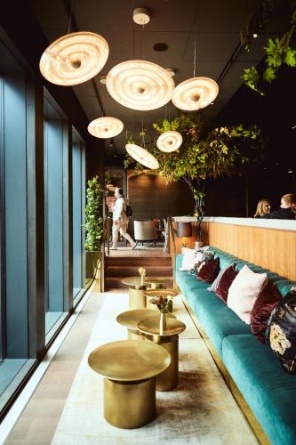 Clarion Hotel The Hubにあるシーティングエリア