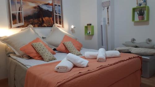 Cama ou camas em um quarto em Ocean Skyline Mesa del Mar Tenerife