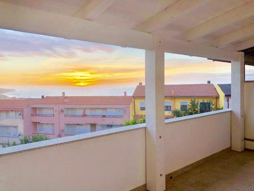 Balkón nebo terasa v ubytování Apartament Lucìa 150mt from beach