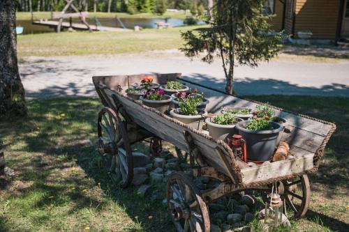 Κήπος έξω από το Tehumardi Camping