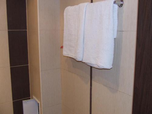 Bilik mandi di Asparuhov Guest Rooms and Apartments