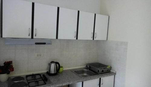 Η κουζίνα ή μικρή κουζίνα στο House Riviera