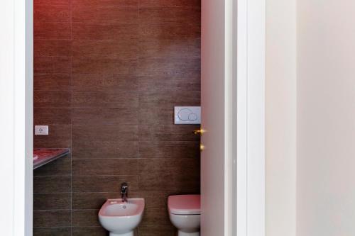 Koupelna v ubytování Roma Talenti Fucini B&B
