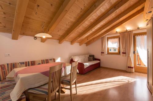 Ένα ή περισσότερα κρεβάτια σε δωμάτιο στο Apparthotel Marteshof