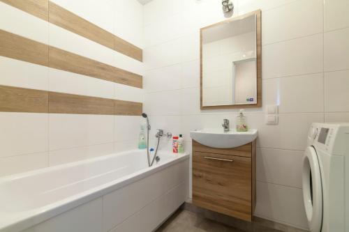 Kúpeľňa v ubytovaní Apartament 24 ul.Proletariacka 2A centrum