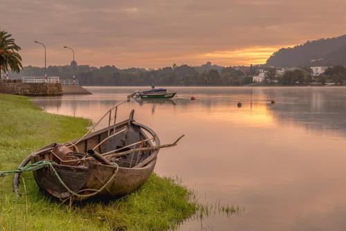 Landskap semula jadi dekat dengan rumah percutian