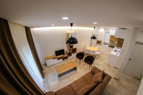 Η κουζίνα ή μικρή κουζίνα στο VIP Sweet Home in Shekvetili