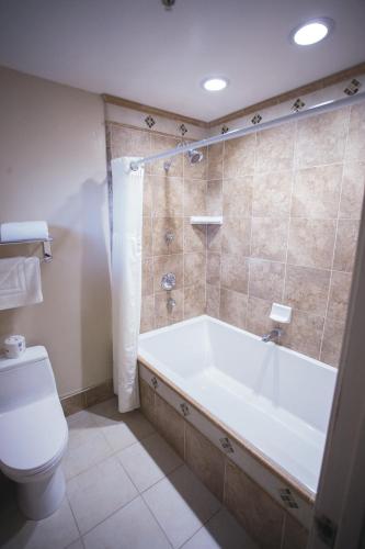 Koupelna v ubytování El Bonita Motel