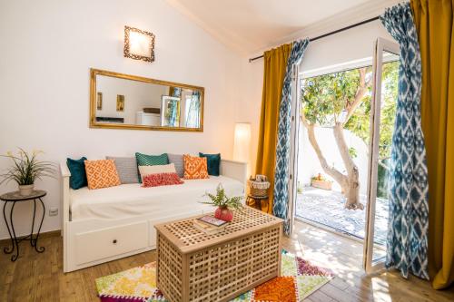 Et opholdsområde på Apartments Terra