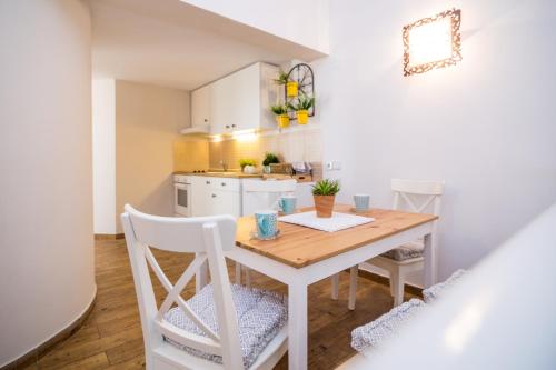 Køkken eller tekøkken på Apartments Terra